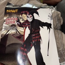 Child's Sinister Jester Costume