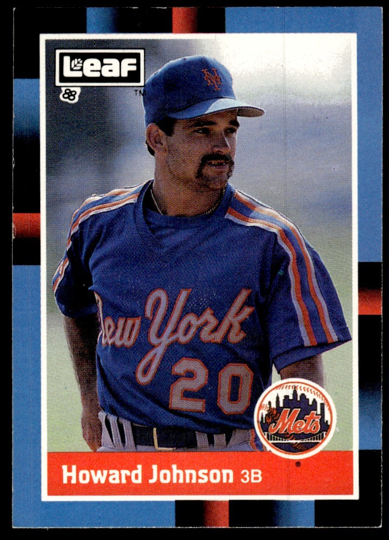 1988 Leaf Howard Johnson New York Mets #238