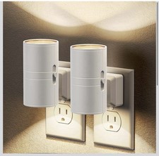 LED Night Light Plug in Wall Auto Sensor Soft Warm Light for Bedroom Hallway