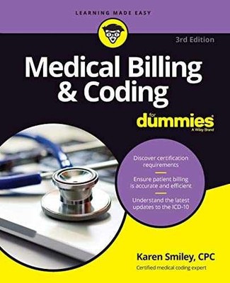 Medical Billing & Coding For Dummies (For - Paperback, by Smiley Karen - Good
