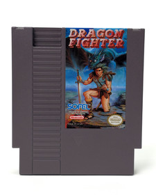 Dragon Fighter Nintendo NES NTSC Warranty Registration Card & Poster Included