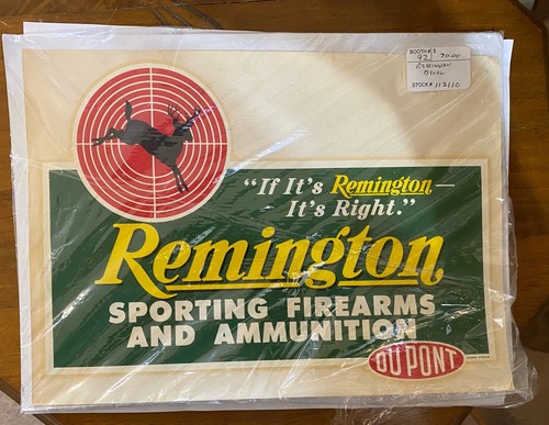 antique decals For Remington Sporting