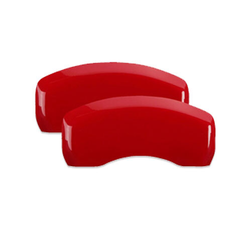 2015-2019 Audi A3 Quattro Front + Rear Red MGP Brake Disc Caliper Covers 4pc Set - Picture 3 of 10