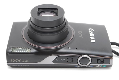 【N MINT+++】Canon IXY 650 PowerShot Black 20.2MP Compact Digital Camera - Picture 4 of 11