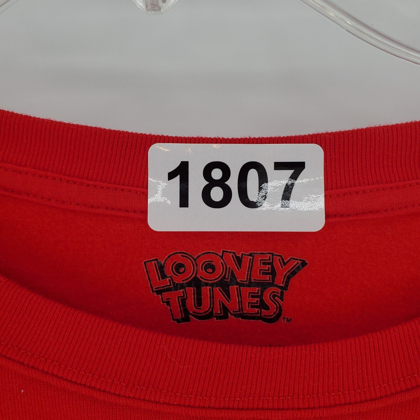 Looney Sweatshirt Daffy 17 Youth Tunes Red Bugs | Sweater 15 Large Tweety Extra eBay