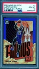 LeBron James Card 2021-22 Donruss Optic T-Minus 3 2 1 Purple #2 PSA 10
