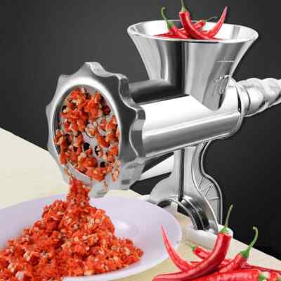 Manual Grinder Mincer Adjustable Meat Mincer Grinder Hand Operated