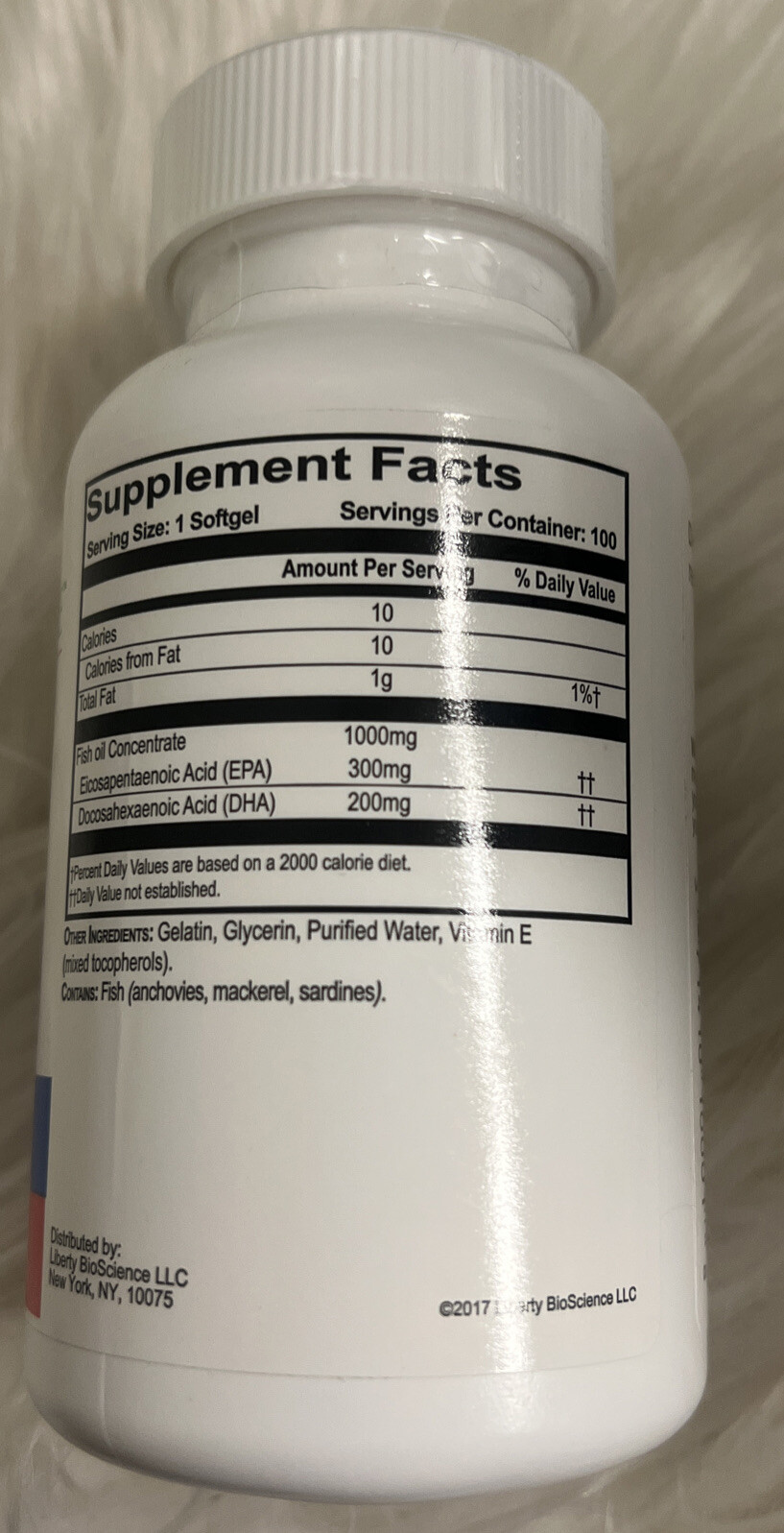 Liberty BioScience Omega3 Fish Oil Vitamin Softgels for sale online eBay