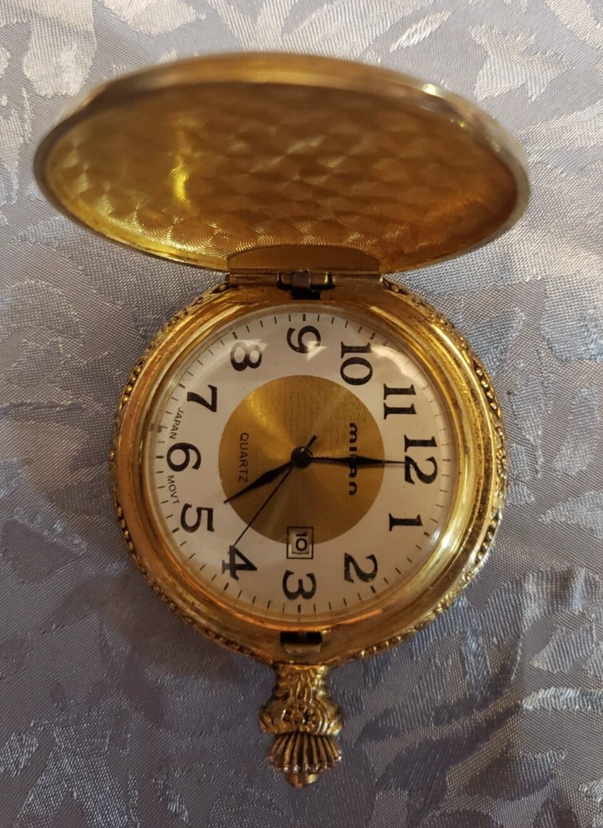 Vintage milan pocket watch top