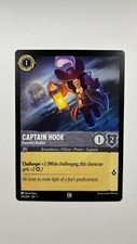 Captain Hook Forceful Duelist Disney Lorcana First Chapter 174/204 Non Foil