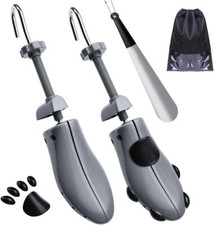 Eachway Shoe Stretchers For Men Us 9.5 To 13.5 Grey 4 Way Adjustable Expander