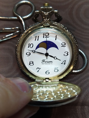 Asta Brumus Orologio da FORVM, meccanico, con fasi lunari