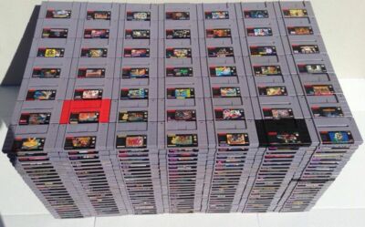 Nintendo SNES games .. $8.99 - $14.99 .. Pick From List