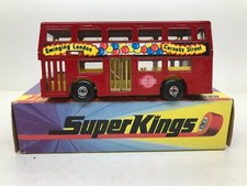 LESNEY MATCHBOX SUPERKINGS K-15 THE LONDONER DOUBLE DECK BUS + BOXED