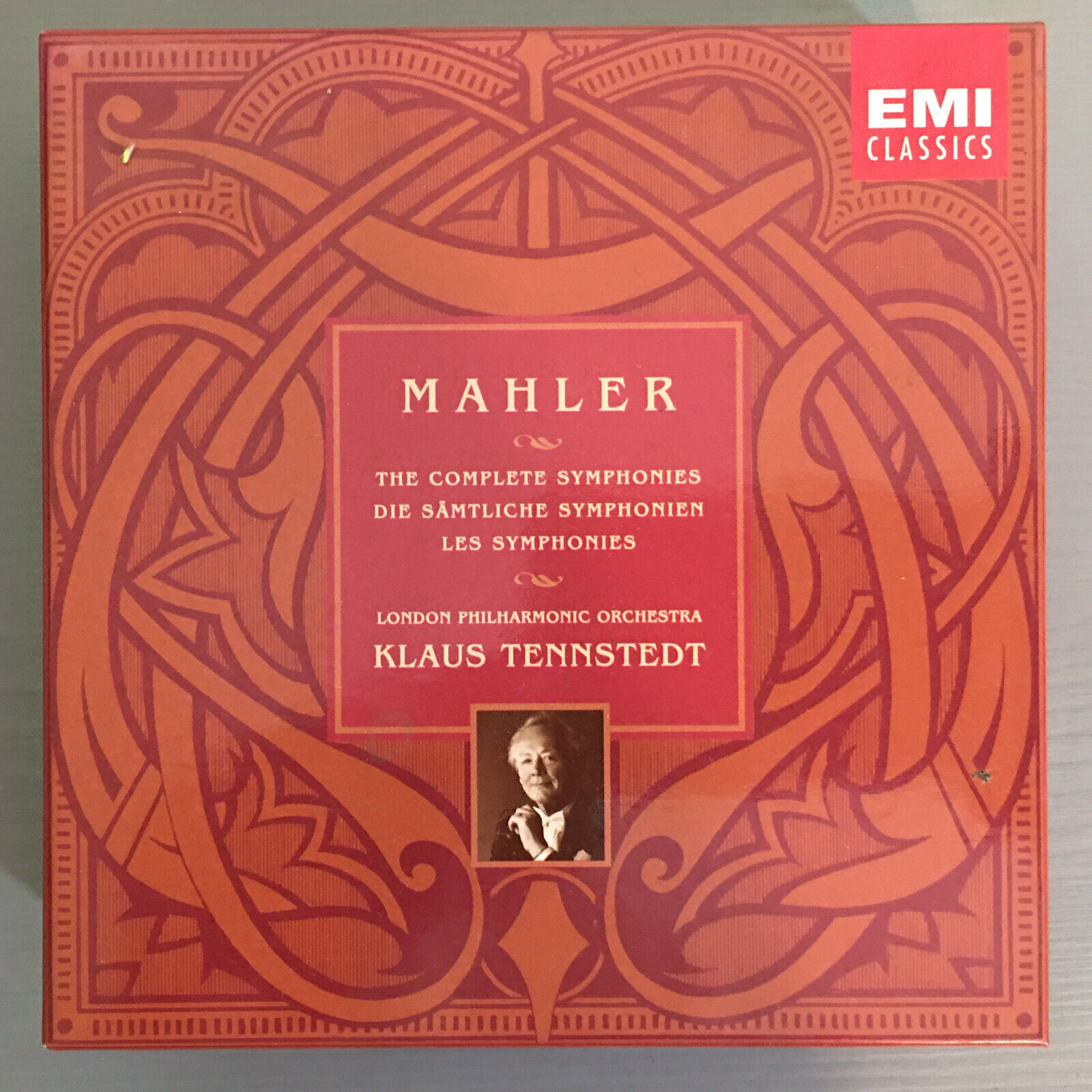 Mahler The Complete Symphonies Klaus Tennstedt London Phil EMI 11 Cds Box  Set eBay