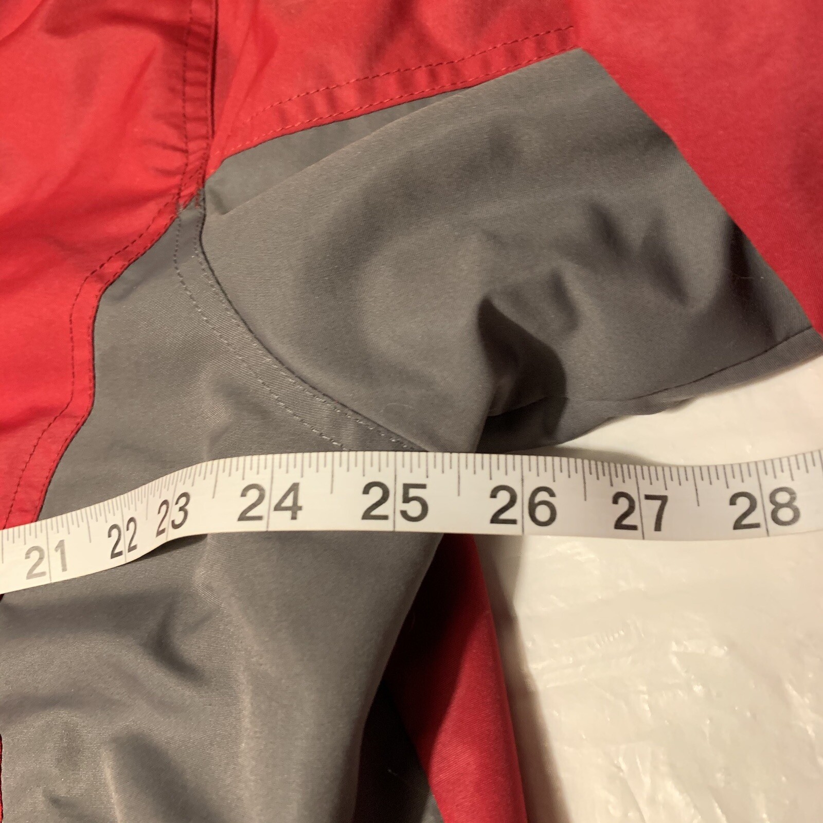 Cabelas Fleece Lined SoftShell Winter Jacket Red … - image 8