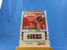 Trey Lance Classics 2021 Classic Beginnings RC Rookie Silver