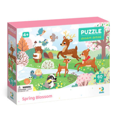 DODO. Puzzle 60 elementów Pory roku, Wiosenny czas