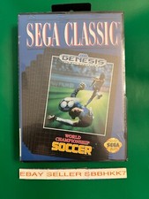 1989 SEGA GENESIS WORLD CHAMPIONSHIP SOCCER Game New Factory Sealed!