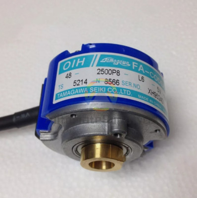 New TAMAGAWA SEIKI TS5214N8566 OIH48-2500P8-L6-5V Rotary Encoder