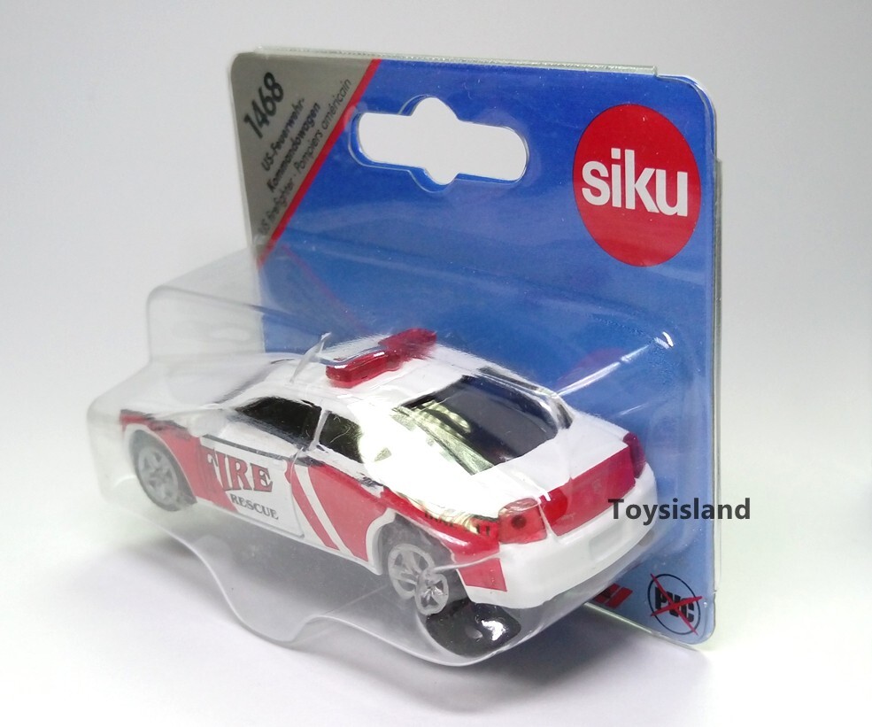 Siku 1468 US Fire Command Car New Diecast Car | eBay