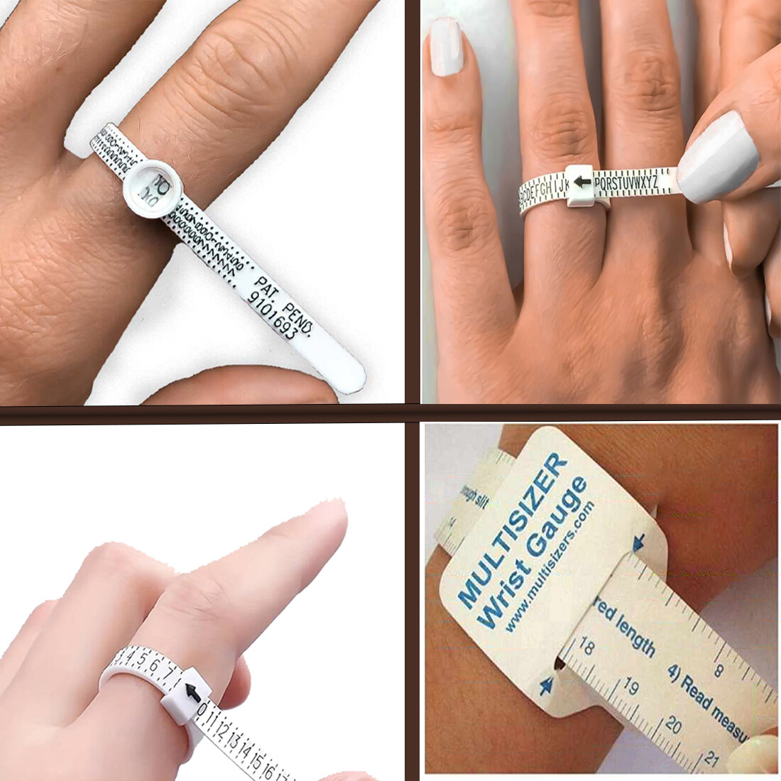 UK-US-EU-Wrist Ring Sizer Measuring Gauge-Same day Dispatched with FREE  DELIVERY