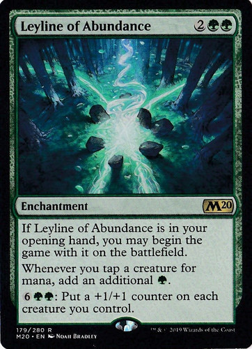 Leyline of Abundance (NM) #179 Core Set 2020 M20 Magic Gathering card MTG |  eBay
