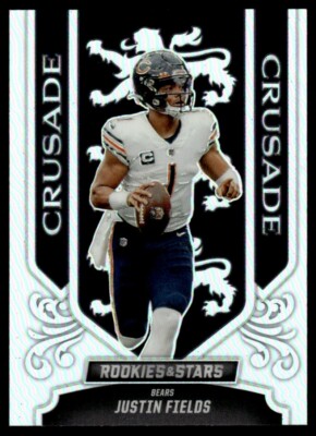 2023 Panini Rookies & Stars Crusade Prizm Justin Fields Chicago Bears #CR-6