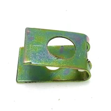 60 Pcs Spring Type U Nut 3mm Screw Size Zinc & Yellow Plated Metal Clip 11mm*8mm