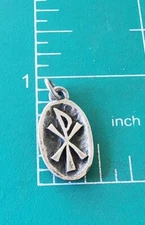 Retired James Avery Chi Ro Monogram Pendant or Large Charm
