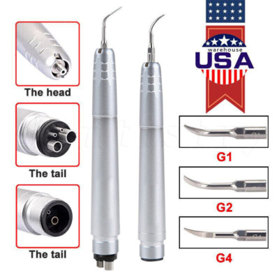 Dental Ultrasonic Air Perio Scaler Escalador Higienista Pieza de mano 2/4-Hoyos