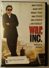 War, Inc. (DVD, 2008) Starring John Cusack, Hilary Duff, Marisa Tomei