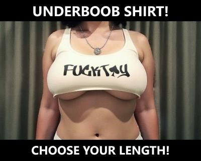 Fk Toy Queen of Spades Shirt Custom Underboob Crop Top Cursive QOS BBC Only