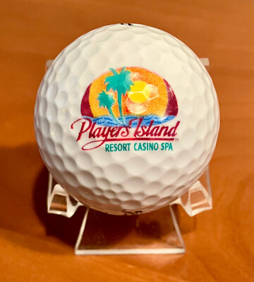 Vintage Players Island Resort Casino Spa (Mesquite Nevada) Logo Golf Ball