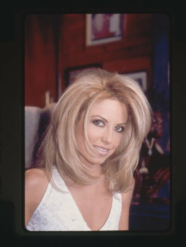 Allysin Chaynes Sin Town Sexy Blonde Glamour Pin up Original 35mm