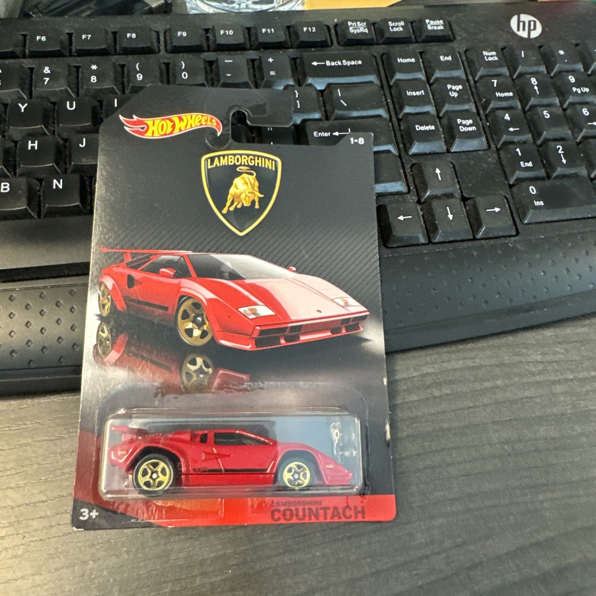 Hot Wheels Lamborghini COUNTACH LP500 #1 Exclusive Lambo Series