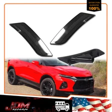 For 13-14 Cadillac ATS & 2017-up XT5 Smoked Lens Front Bumper Side Marker Lights