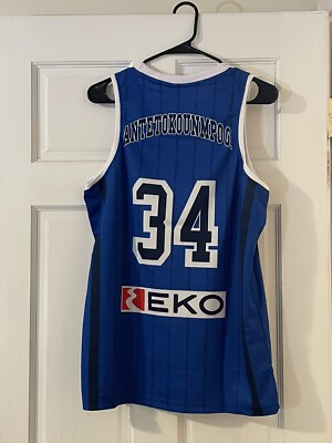 その他 GIANNIS ANTETOKOUNMPO Antetokounmpo Greek Freak #34 NBA Milwaki Bucks Mens Jersey - Size
