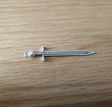 Dolls house Miniature Sword Ornament Gift Weapon Office study Desk Swords LGW