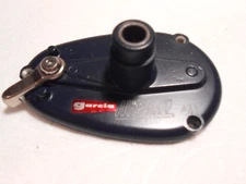 VINTAGE GARCIA MITCHELL 411 SPINNING REEL - GEAR COVER - PLATE - GARCIA STICKER