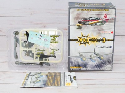 F-Toys WKC Versus Series 3-2D, Lockheed P-38G Lightning Fighter, 1/144 Scale