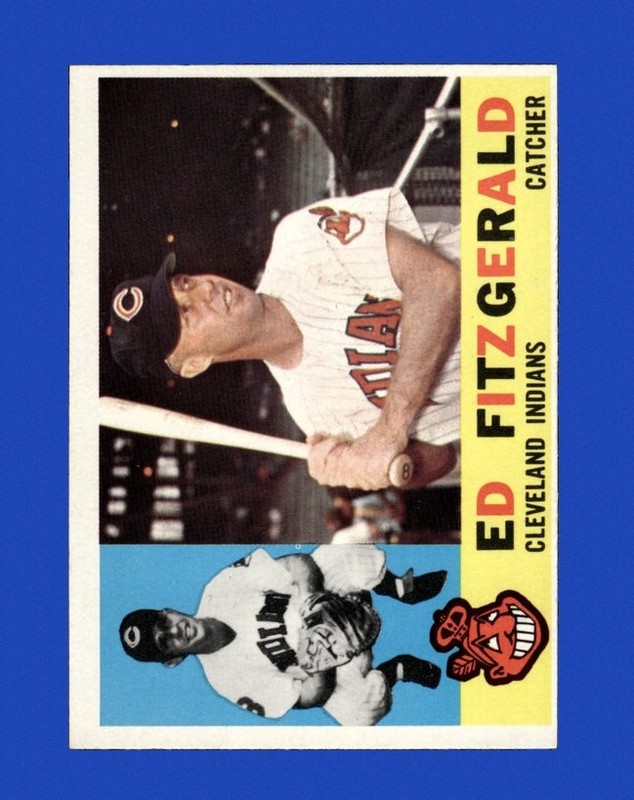 1960 Topps Set-Break #423 Ed Fitzgerald EX-EXMINT *GMCARDS*