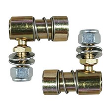 QEUOBUE 2PCS Throttle Disconnect Quick Release Ball Joint, 1/4-28 in Gold