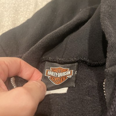 Y2K 2000 Vtg Dudley Perkins Harley Davidson Hoodie San Francisco