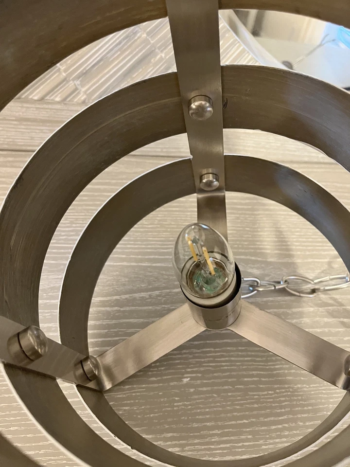 Gulliver 8-1/2 in. 1-Light Graphite Coastal Drum Mini Pendant by Progress Light - Image 3 of 4