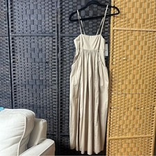 Urban Outfitters New Iggy Poplin midi dress XS can fit a small