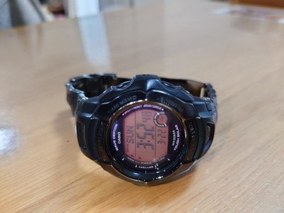 Casio G Shock GW700 Digital Watch Black Metal Band Mens Sport 
