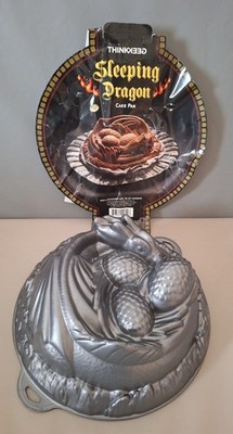 Backform / Kuchenform - ThinkGeek Sleeping Dragon / schlafender Drache