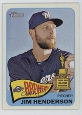 2014 Topps Heritage Jim Henderson #292 7tw