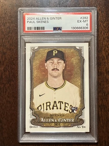 2024 Topps Allen & Ginter - Paul Skenes #282 (RC) PSA 6